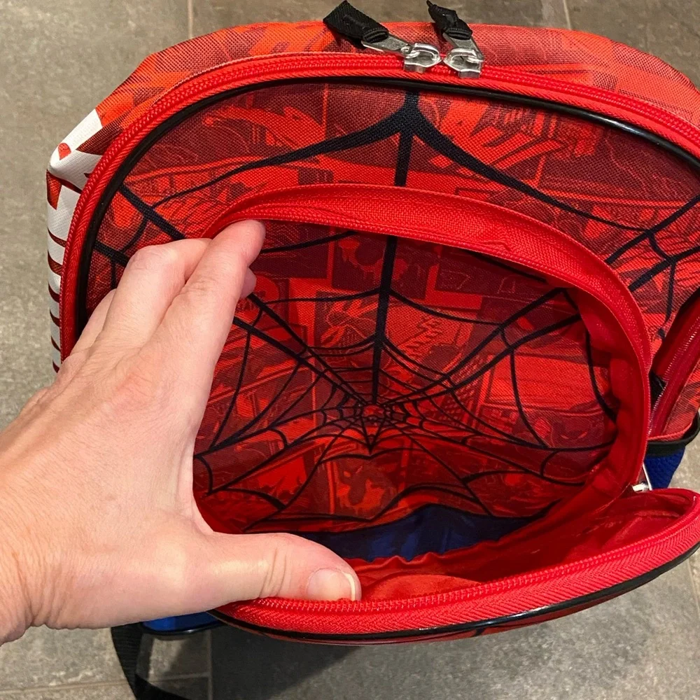 Spider-Man backpack and lunchbox set